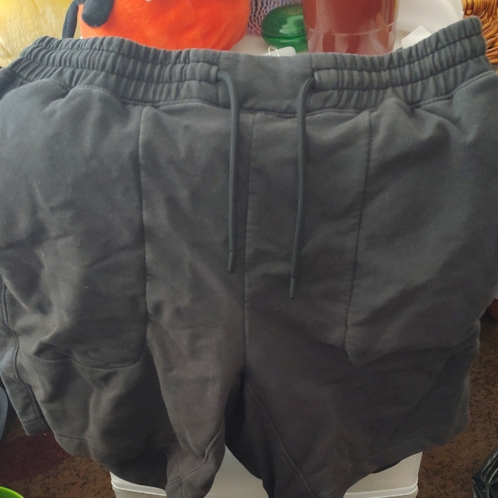 Black Drawstring Shorts